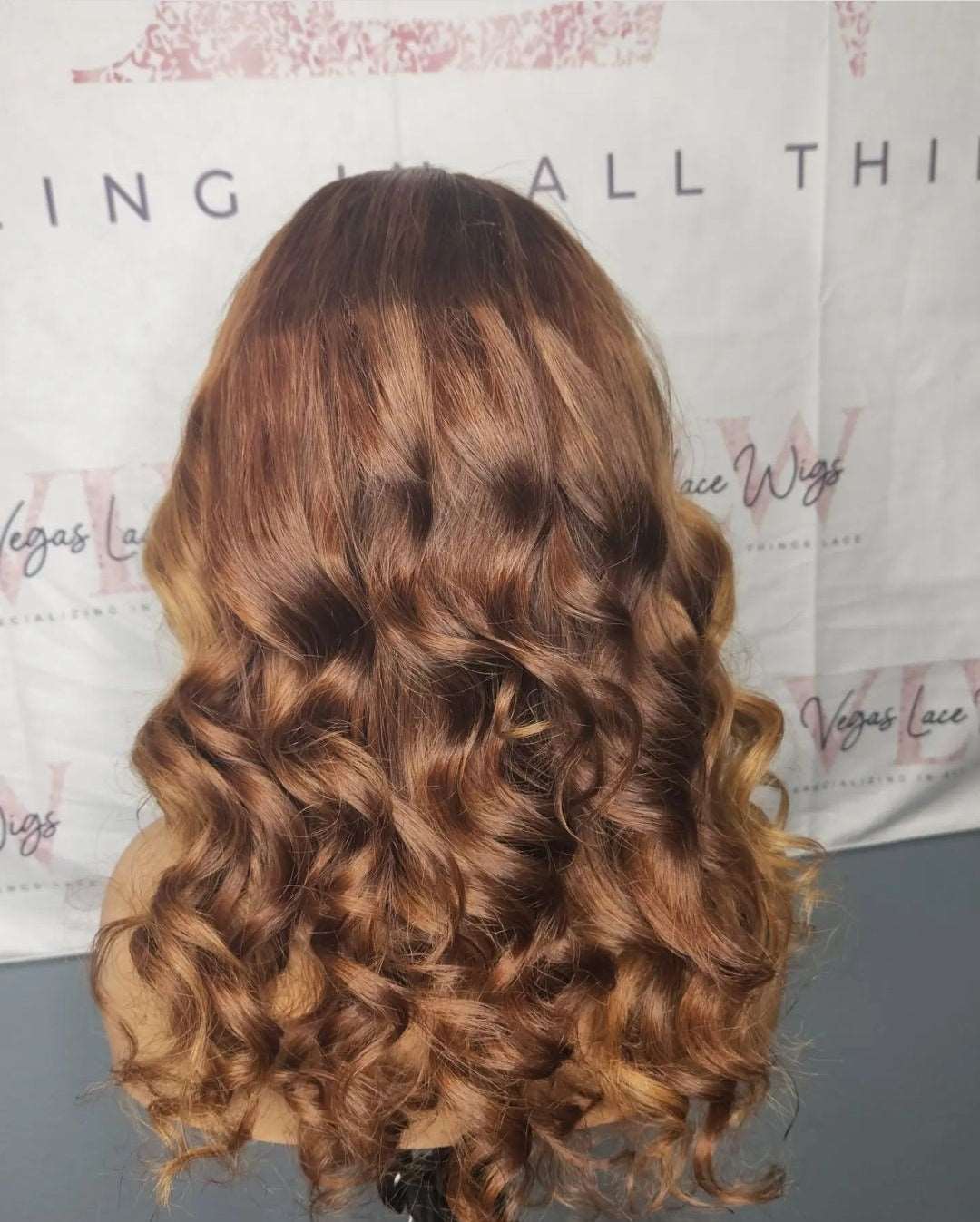 HD Invisible Lace Ginger Color Wig Breeona