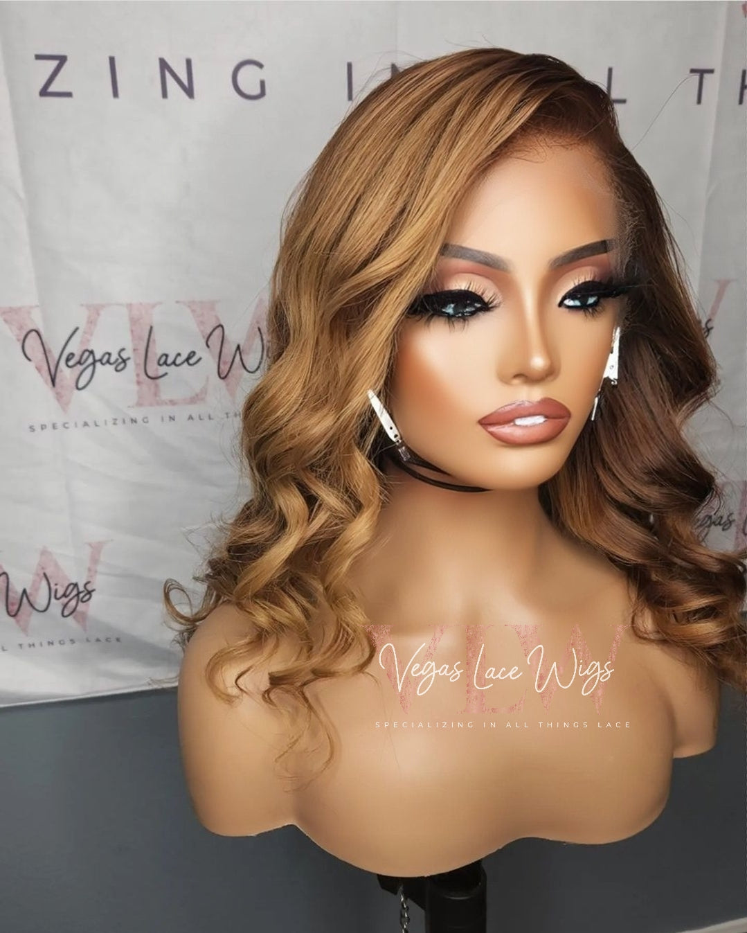 HD Invisible Lace Ginger Color Wig Amaya