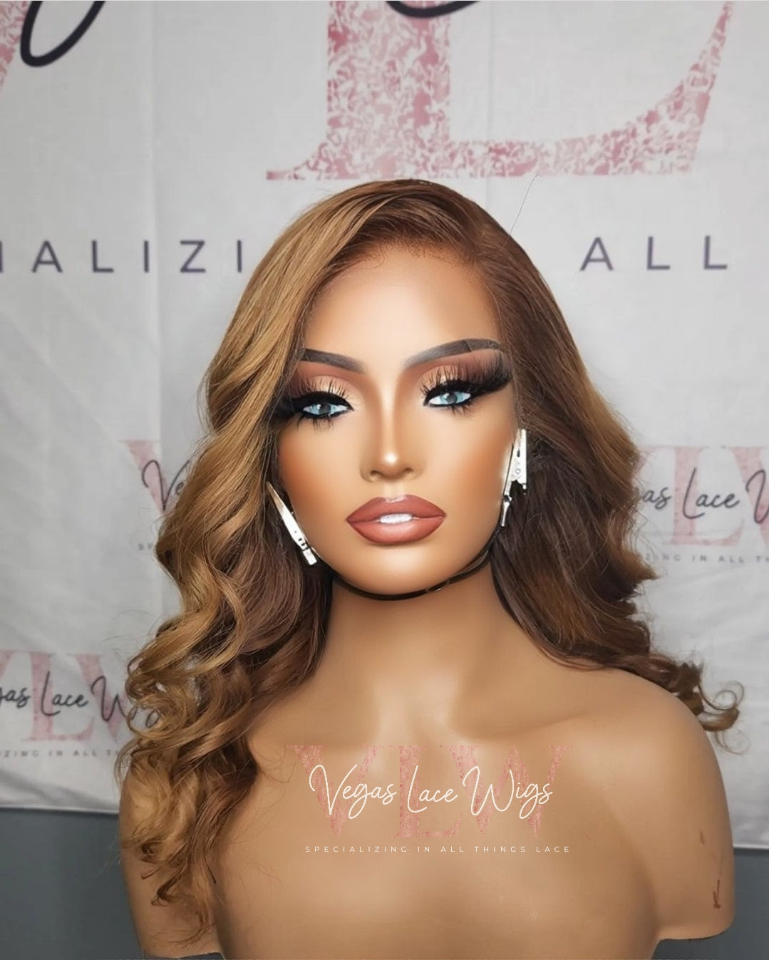 HD Invisible Lace Ginger Color Wig Amaya