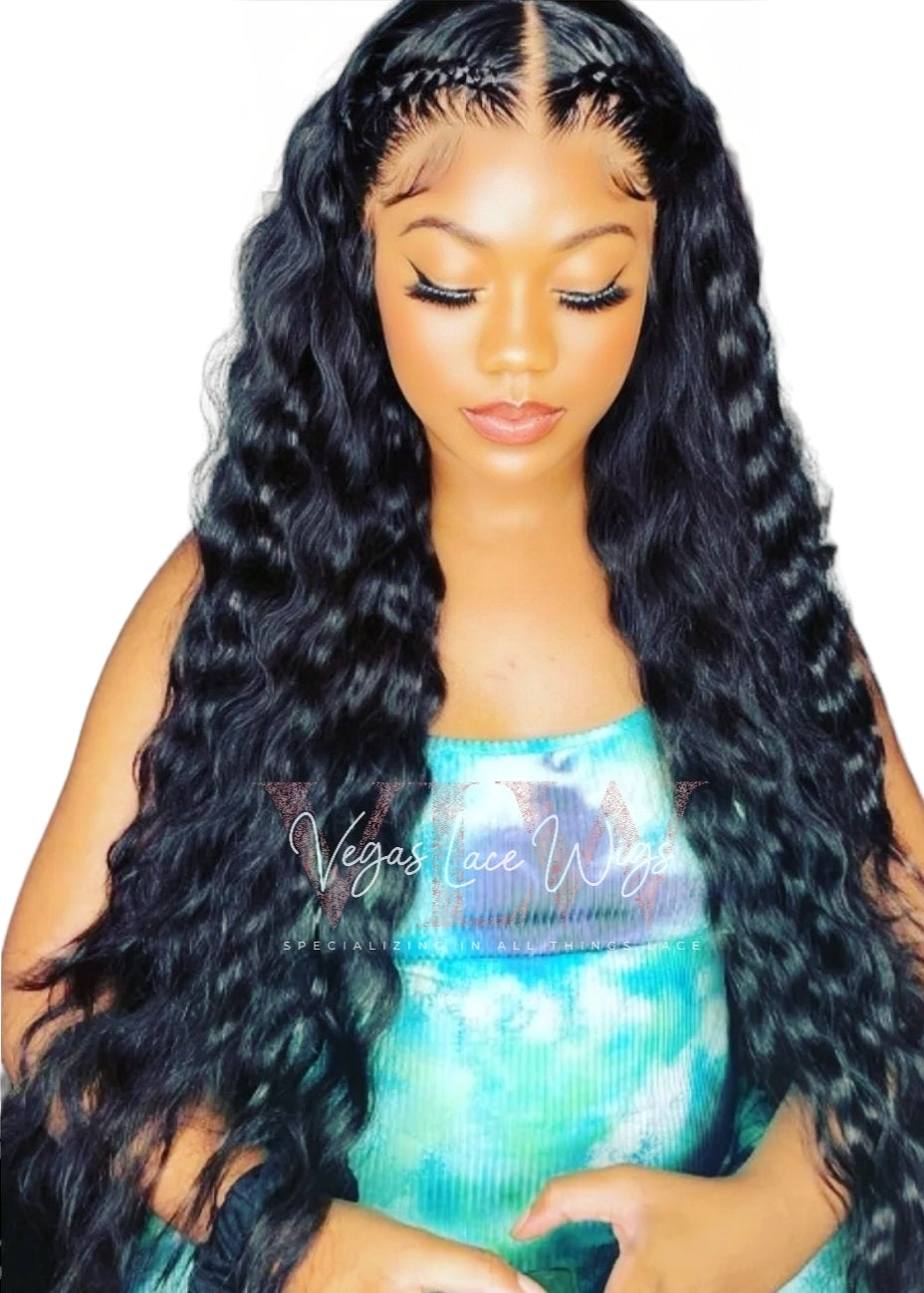 HD Invisible Lace Jet Black Body Wave Sasha