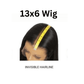 HD Invisible Lace Blond Wig Ombre