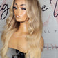 HD Invisible Lace Blond Wig With Dark Roots