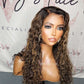 HD Invisible Lace Highlighted Wig Wig Kayla