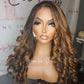 HD Invisible Lace Highlighted Wig Body Wave