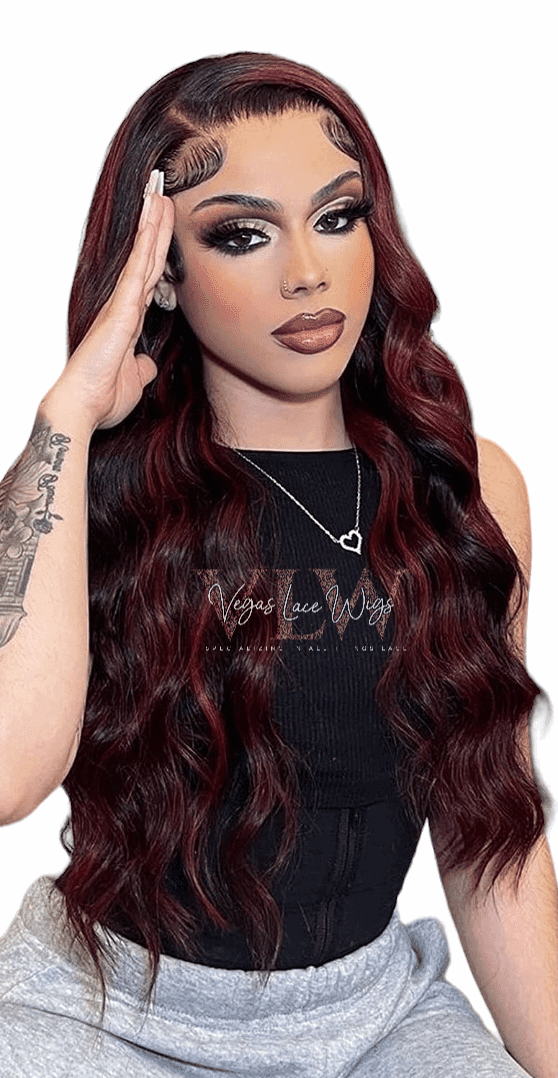 HD Lace Invisible Lace Highlight 99j Wig Serobie