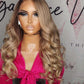 HD Invisible Lace Blond Wig Ombre