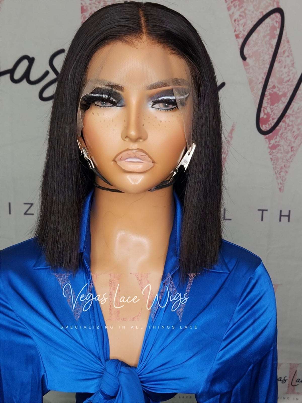 Invisible HD Lace Bob Wig Straight