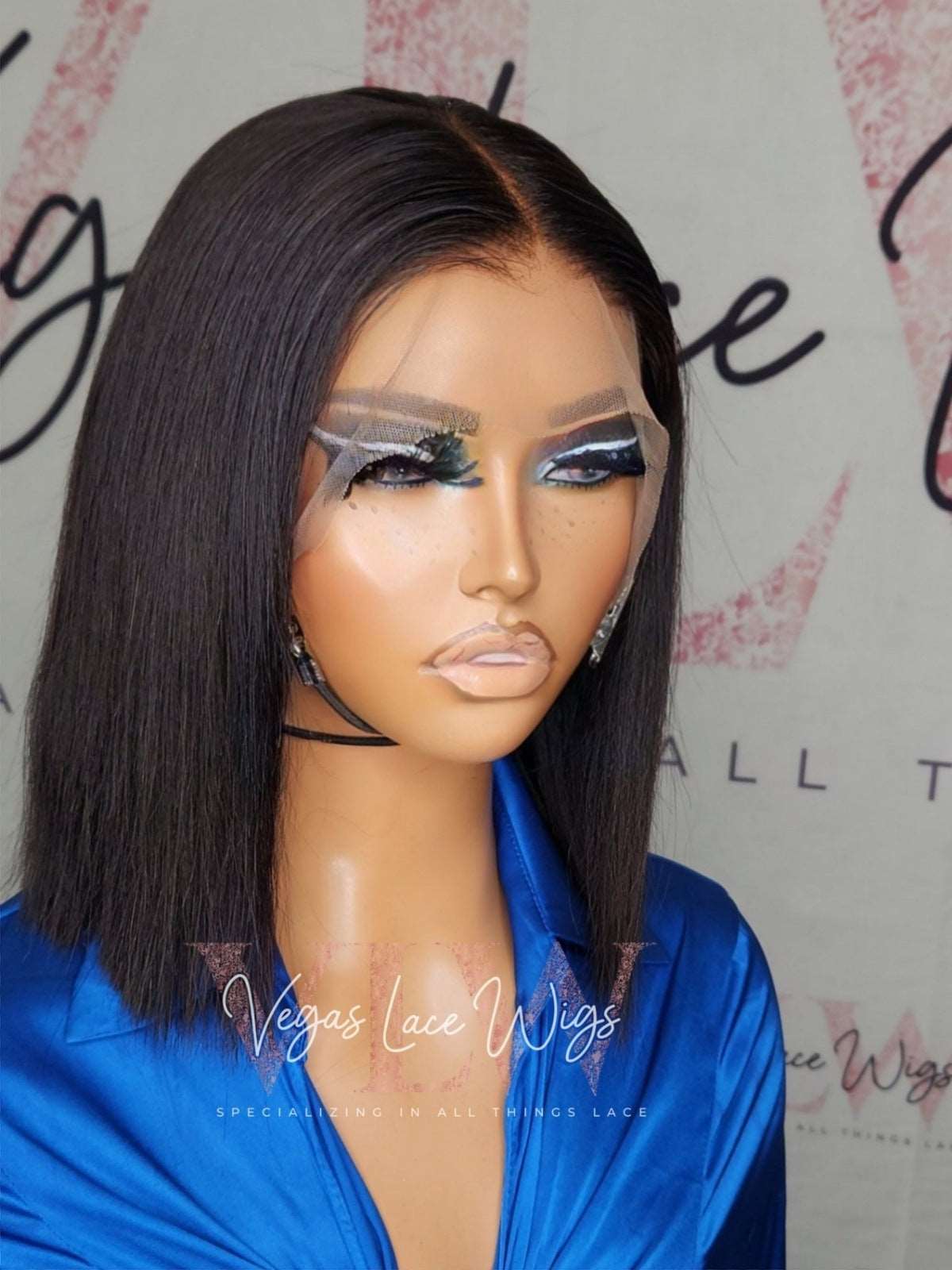 Invisible HD Lace Bob Wig Straight