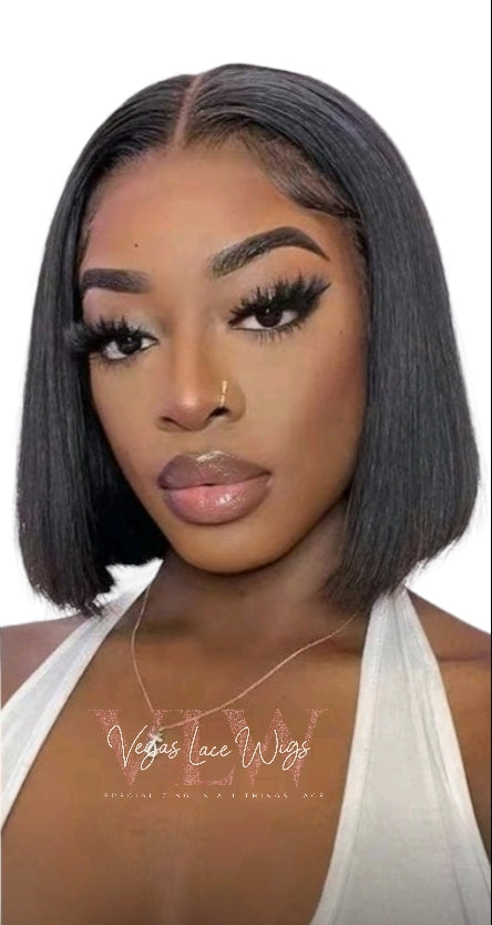Invisible HD Lace Bob Wig Straight