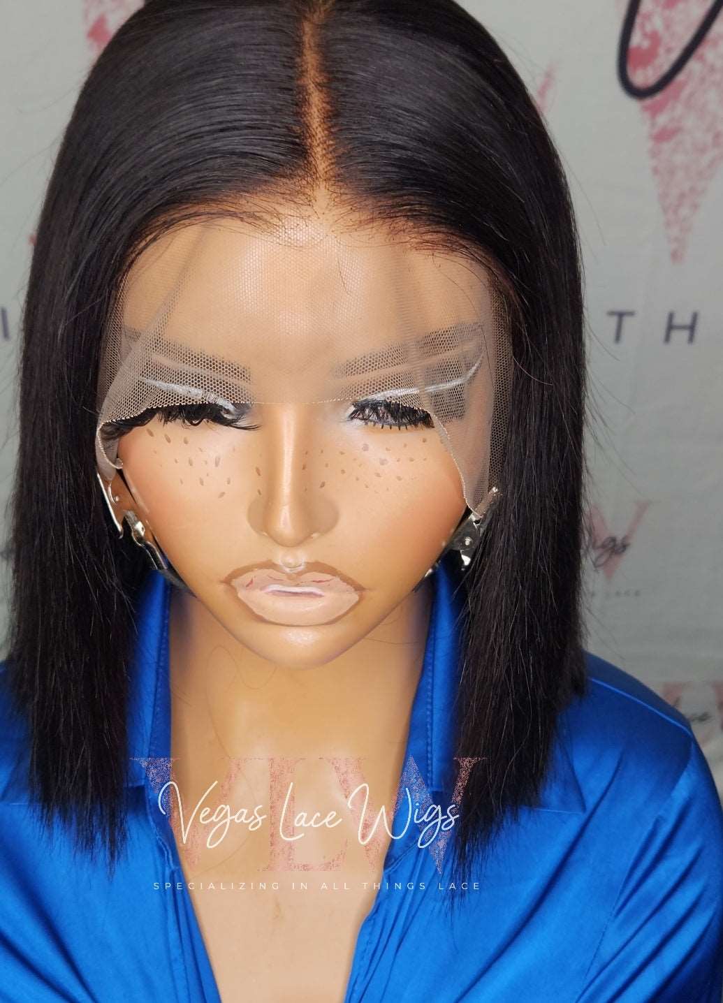 Invisible HD Lace Bob Wig Straight