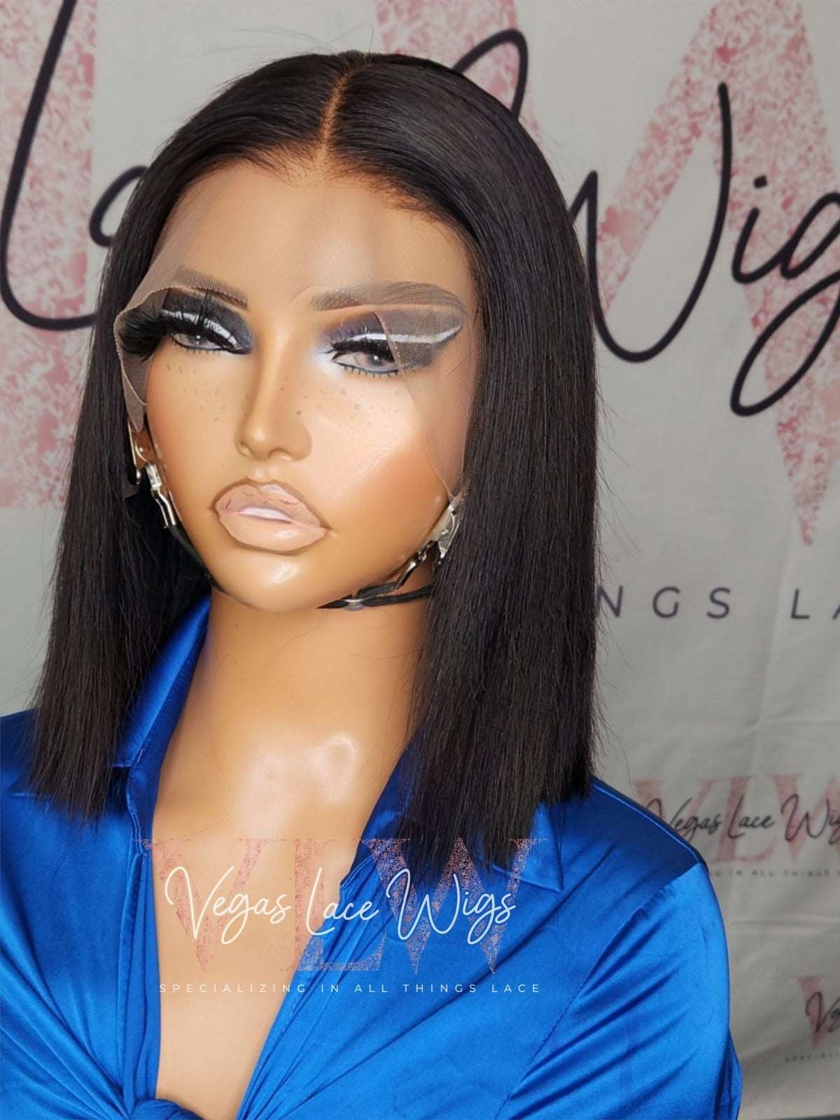Invisible HD Lace Bob Wig Straight