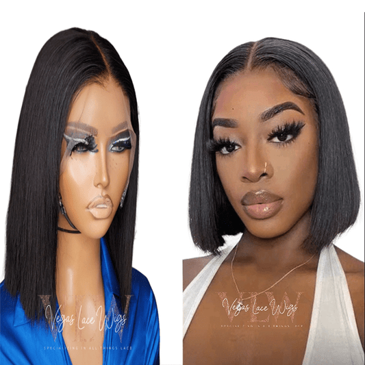 Invisible HD Lace Bob Wig Straight