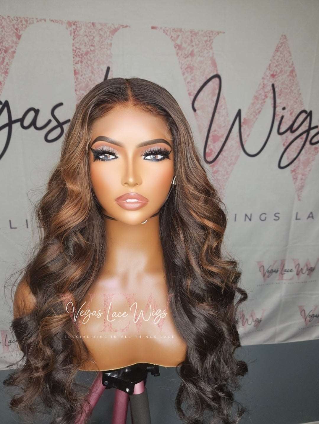 HD Invisible Lace Body Wave with Highlights Daisha