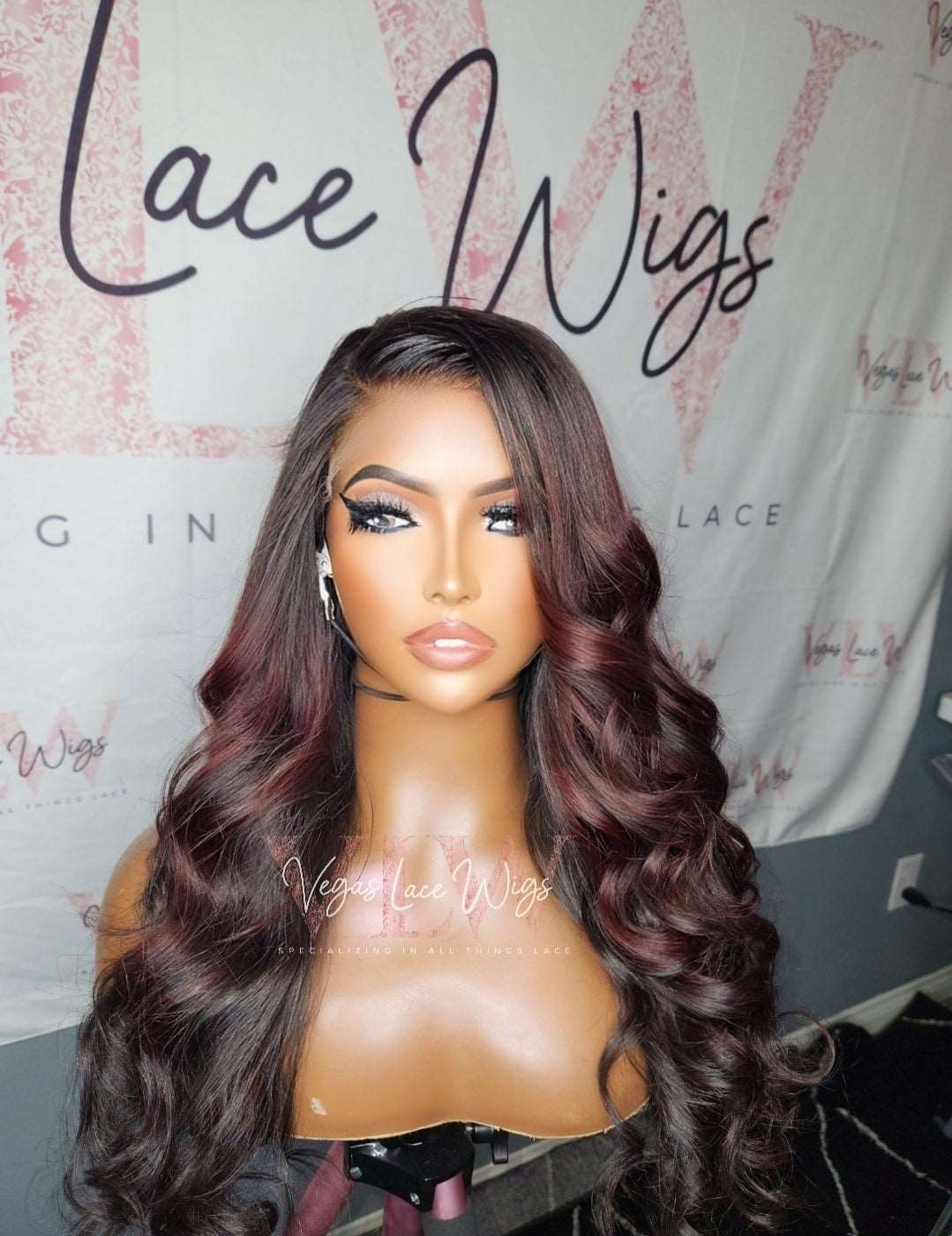 HD Lace Invisible Lace Highlight 99j Wig Serobie