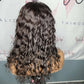 Invisible HD Lace Wig Deep Wave Short