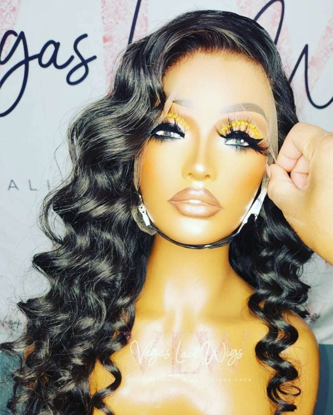 Invisible Lace HD Loose Curl