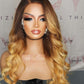 HD Invisible Lace Ombre Blonde Wig Danica