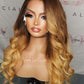 HD Invisible Lace Ombre Blonde Wig Danica