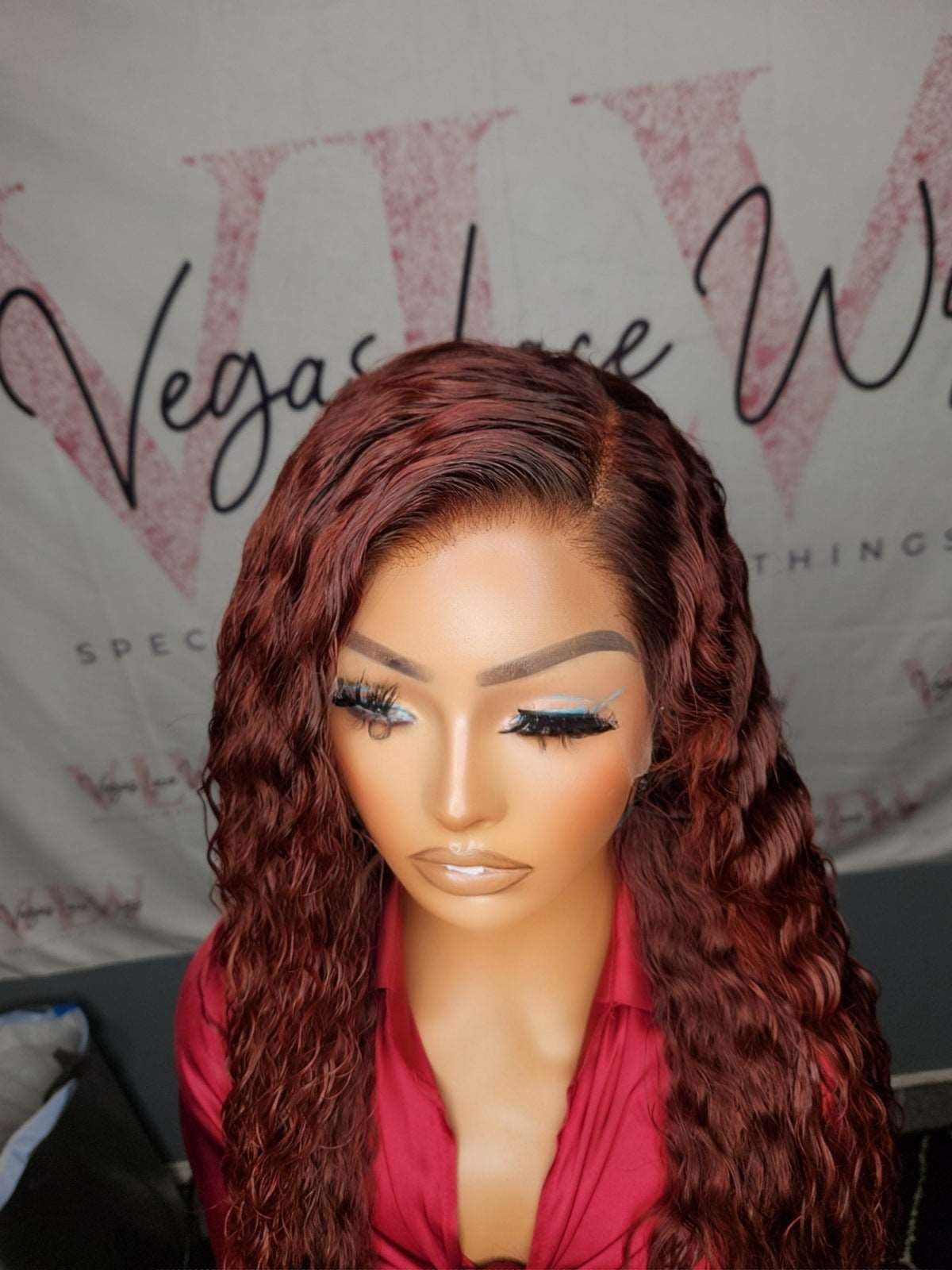 HD Invisible Lace Red Ginger Wig