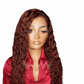 HD Invisible Lace Red Ginger Wig