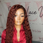 HD Invisible Lace Red Ginger Wig