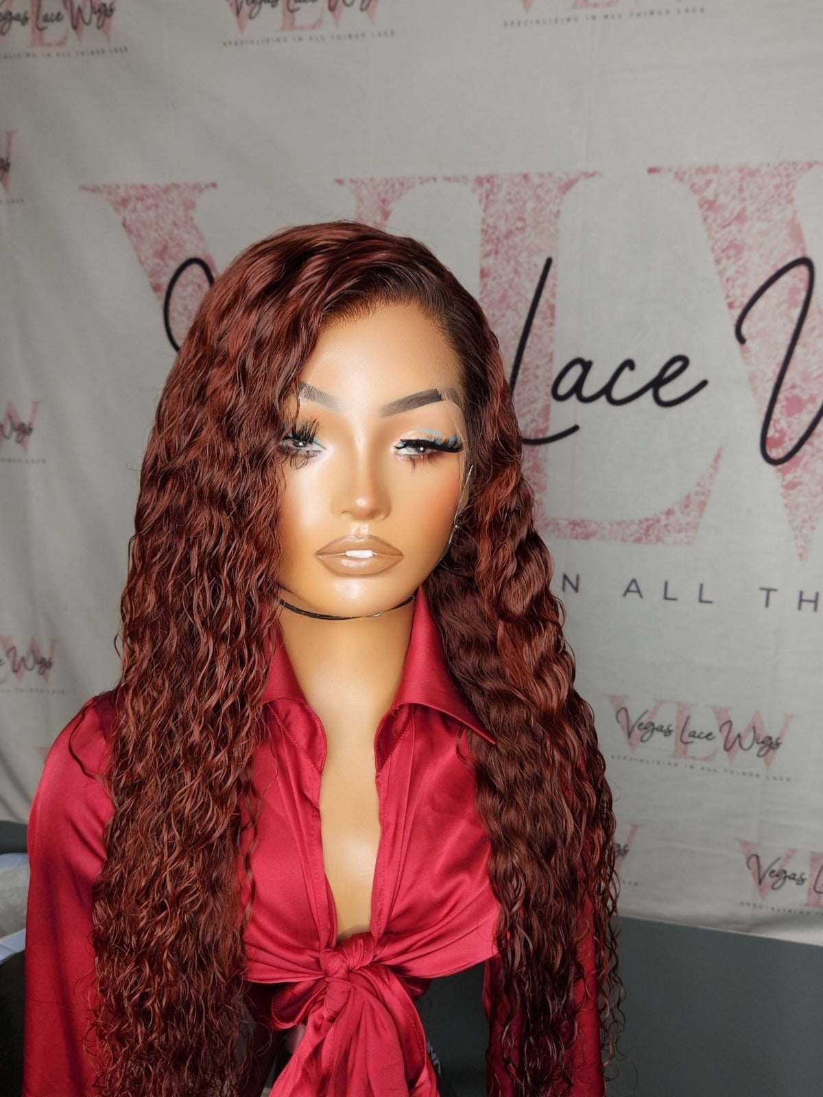 HD Invisible Lace Red Ginger Wig