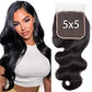 5x5 Body Wave Closure