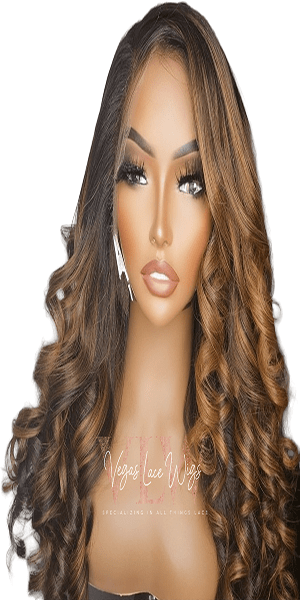 HD Invisible Lace Highlighted Wig Body Wave