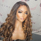 HD Invisible Lace Highlighted Wig Body Wave