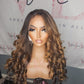 HD Invisible Lace Highlighted Wig Body Wave