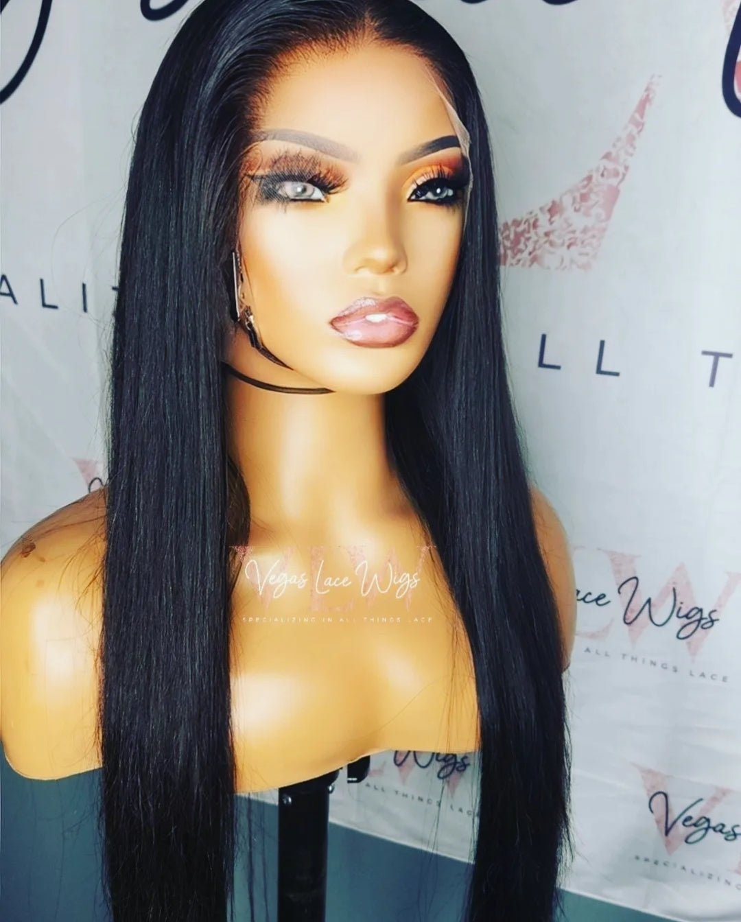 Invisible Lace Straight Wig