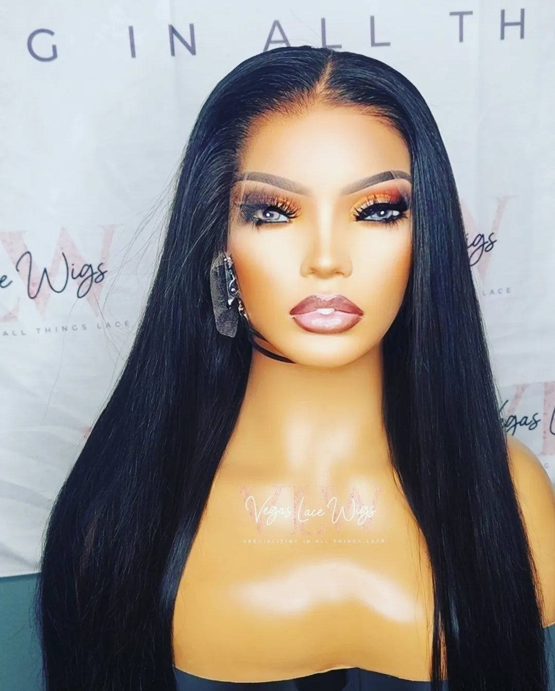 Invisible Lace Straight Wig