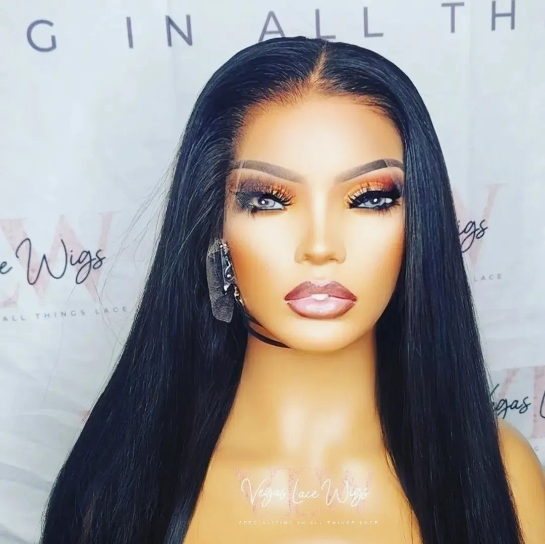 Invisible Lace Straight Wig