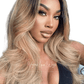 HD Invisible Lace Blond Wig Ombre