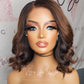 Invisible HD Lace Bob Wig Body Wave with #4 Highlights