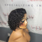 Invisbile Lace Pixie Cut Wig