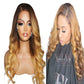 HD Invisible Lace Ombre Blonde Wig Danica